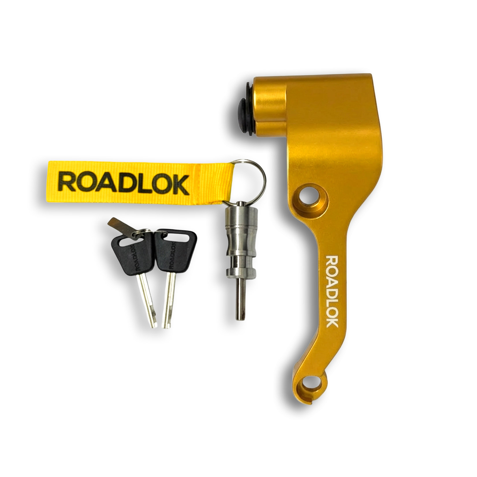 RoadLok XRA Japansport 108 mm, derecha — dorado