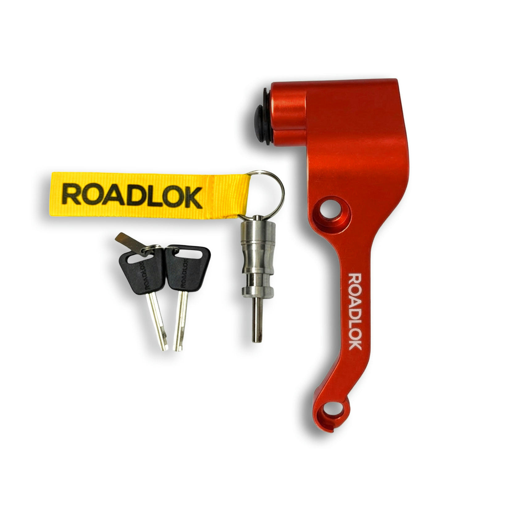 RoadLok XRA Japansport 108 mm, derecha — rojo
